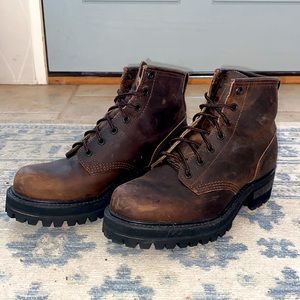 Frye Lug Boots 💕